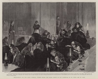 Preparations for the Czar